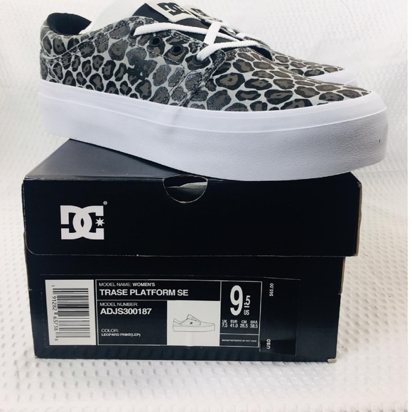 DC Trase Platform SE‎ Cheata Print Sneakers - Picture 8 of 9